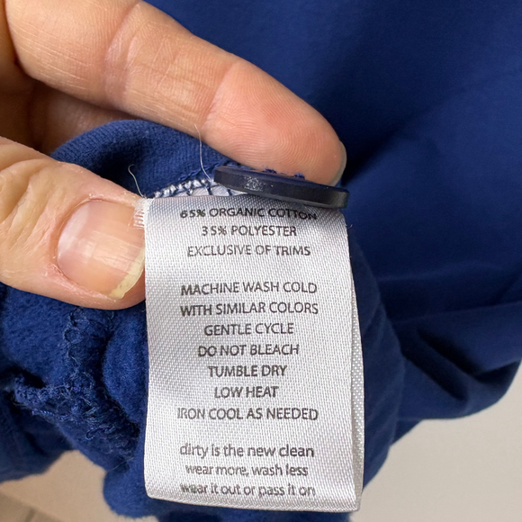 Women's Toad&Co Blue Long Sleeve Hibernation Dress S - Picture 8 of 10